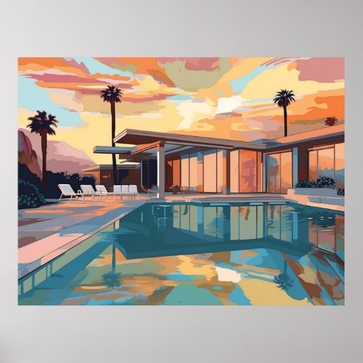 WOESTIJN LEVEN ONTWERP #1 POSTER (Voorkant)