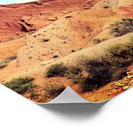 woestijn poster (Hoek)