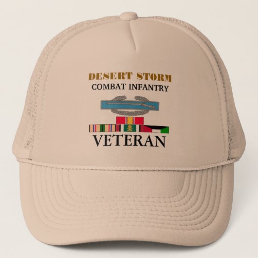 Woestijn Storm Combat InfanteriePet Trucker Pet (Voorkant)