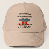 Woestijn Storm Combat InfanteriePet Trucker Pet (Voorkant)
