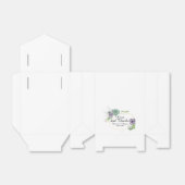 Woestijn Succulent Wedding Bedankdoosjes (Uitgevouwen)