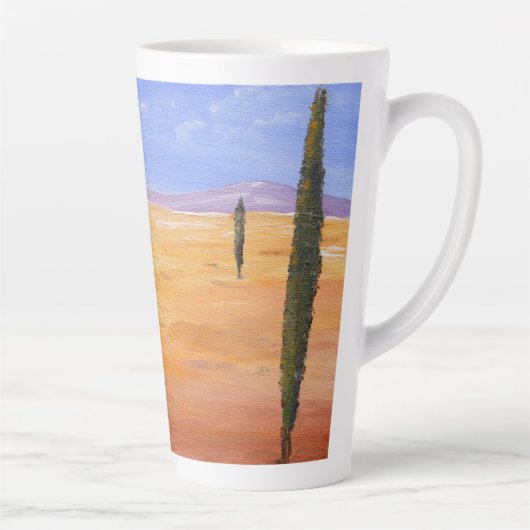 woestijn - Surreal Latte Mok (Rechts)