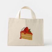 Woestijn van geliefden mini tote bag (Achterkant)