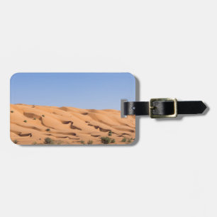 woestijn van Wahiba Sands - Oman Bagagelabel