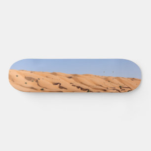 woestijn van Wahiba Sands - Oman Skateboard
