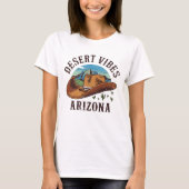  woestijn vibes Arizona T-shirt (Voorkant)