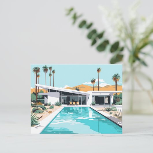 WOESTIJN WONEN #2 BRIEFKAART (Staand voorkant)