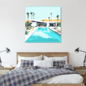 WOESTIJN WONEN #2 CANVAS AFDRUK (Insitu (Slaapkamer))