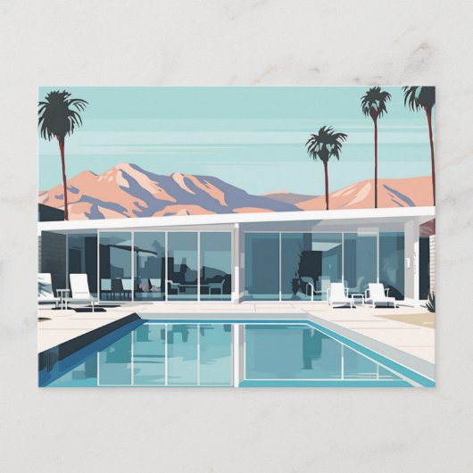 WOESTIJN WONEN #4 BRIEFKAART (Voorkant)