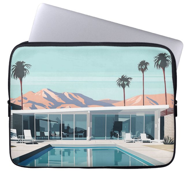 WOESTIJN WONEN #4 LAPTOP SLEEVE (Voorkant)