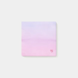 Woestijn zonsondergang  post-it® notes