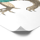 Woestijnachtige stekels Natuur van dieren Poster (Hoek)