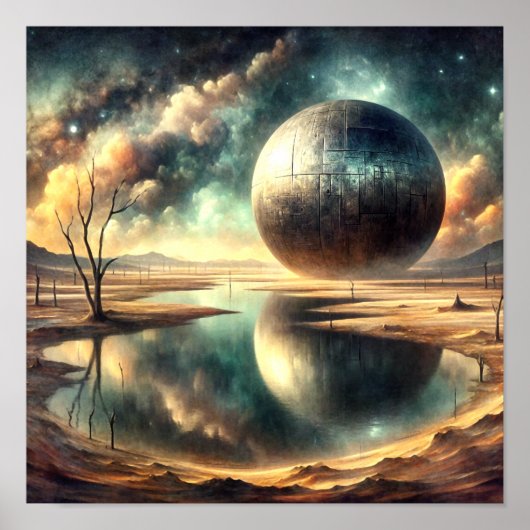 woestijnanomalie poster (Voorkant)