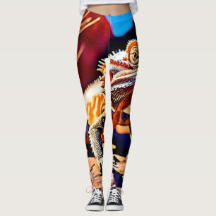 woestijnbaardagaam leggings