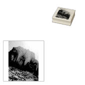 woestijnberg 	rubberstempel (Gestempeld)