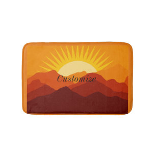 Woestijnbergen Sunset Thunder_Cove Badmat