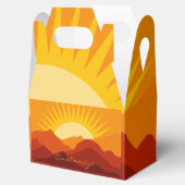 Woestijnbergen Sunset Thunder_Cove Bedankdoosjes (Geopend)