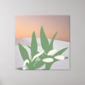 Woestijnbloei Canvas Afdruk (Voorkant)