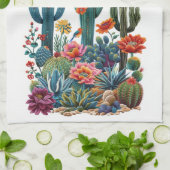 Woestijnbloei Theedoek (Gevouwen)