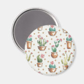 Woestijnbloem Stap | Blossom Pattern Magneet (Voorkant / Achterkant)