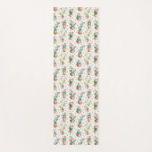 Woestijnbloem Stap | Blossom Pattern Yogamat (Voorkant)