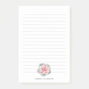 woestijnbloem Succulent Gedekte dunne glans Post-it® Notes