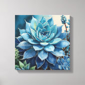 Woestijnblues Canvas Afdruk (Voorkant)