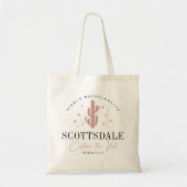 Woestijncactus Scottsdale Bachelorette-feest Tote Bag (Voorkant)