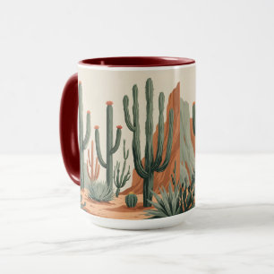 Woestijncactus Tuin Zuidwestelijke Koffiemok Mok