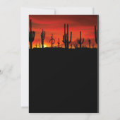 Woestijncactus uitnodiging (Achterkant)