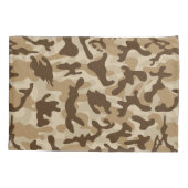 Woestijncamouflage kussensloop (Achterkant-Links)