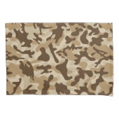 Woestijncamouflage kussensloop (Voorkant-Links)