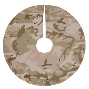 Woestijncamouflage met kiezelstenen, militair, leg kerstboom rok
