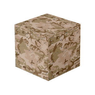 Woestijncamouflage met kiezelstenen, militair, leg kubus