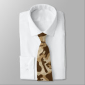 Woestijncamouflage stropdas (Gebonden)