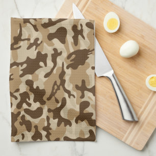 Woestijncamouflage theedoek