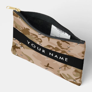 Woestijncamouflagekiezels, jouw naam, personalisee etui