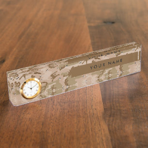 Woestijncamouflagekiezels, jouw naam, personalisee naambordje