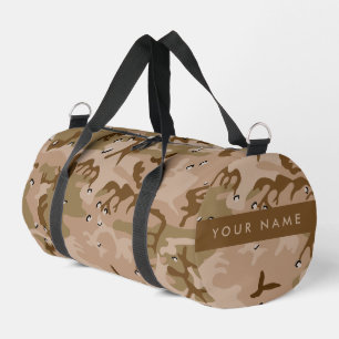 Woestijncamouflagekiezels, jouw naam, personalisee plunjezak