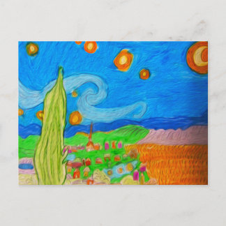 Woestijndorp Briefkaart