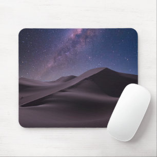 woestijnen Milky Way Starry Sky Sand Dune Dubai Muismat