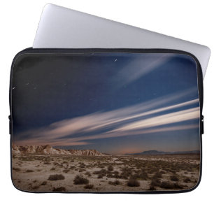 woestijnen Nacht in de woestijn van Navarra Bard Laptop Sleeve