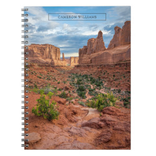 woestijnen Nationaal park Arches, Utah Notitieboek