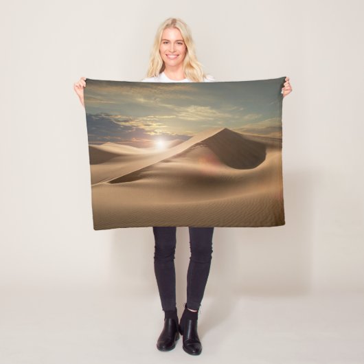 woestijnen | Rub al Khali Fleece Deken (In situ)