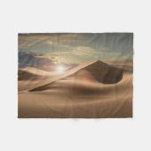 woestijnen | Rub al Khali Fleece Deken (Voorkant (Horizontaal))
