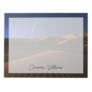woestijnen   Sand Dune Galaxy Notitieblok