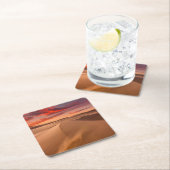 woestijnen | Woestijn Verenigde Arabische Emiraten Vierkante Kartonnen Onderzetter (Insitu)