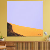 Woestijngevlekt Canvas Afdruk (Insitu (Woonkamer))
