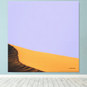 Woestijngevlekt Canvas Afdruk (Insitu (Houten vloer))