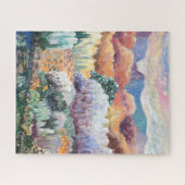 Woestijnglorie - Koel en kleurrijk landschap Legpuzzel (Horizontaal)